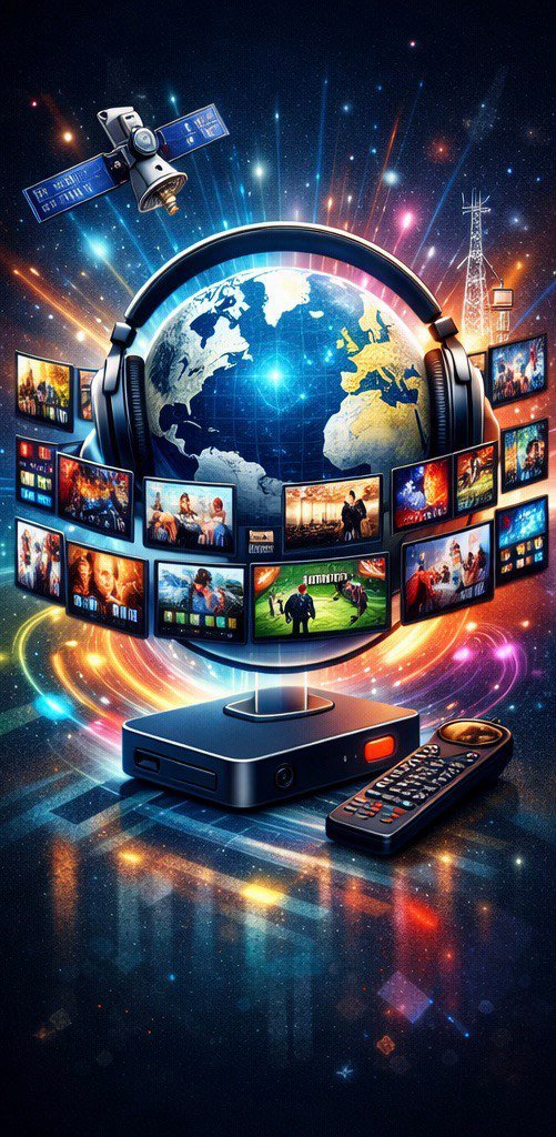 Worldwide IPTV streaming service with global TV channels and on-demand content